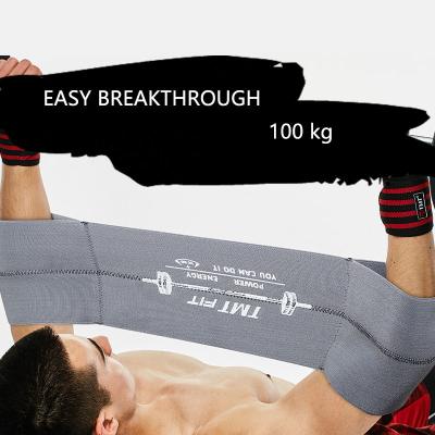 China Weight Lfiting TMT Power Fitness Gloves Bench Press Sling Bench Press Wrist Protector Weightlifting Belt Power Lifting Strap for sale