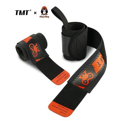 China Universal TMT 2PCS Limited Edition Wrist Brace Wrap Support Strap Wristband Bandage for Gym Weight Dumbbell Fitness Training Carpal Tunnel for sale