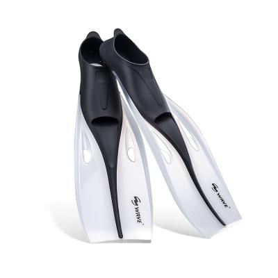 China Full Foot Pocket Fins Dive Swim Fins Water Play Speed ​​Training Snorkel Swimming Exquisite Fins For Adult for sale