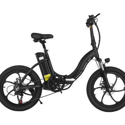 China Aluminum Electric Bikes 48V 350W Motor Folding Electric Bicycle Bicicletas Electric for sale