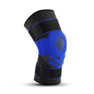 China AB006 Universal Running Fitness Kneepad Knee Pad Silica Gel Cover Gear Knitting Protective Kneelet for sale