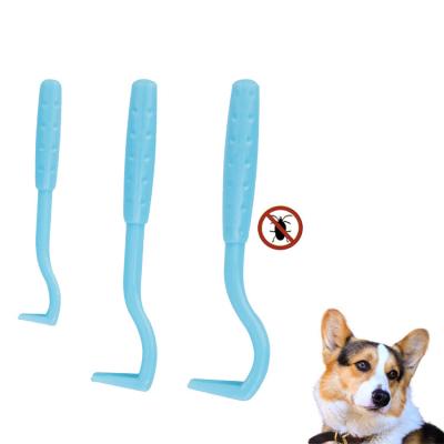 China Pet Lice Extractor Tick Removal Tool Cat Dog Comb Hook Pet Lice Home Catch Extractor for sale