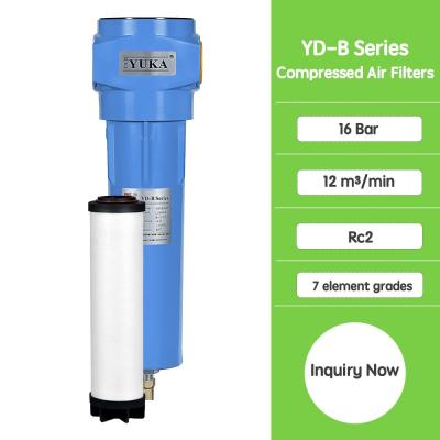 China Compressed Air Line Filters for Air Compressor Te koop