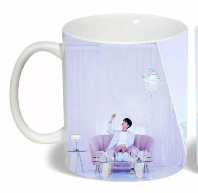 China Wholesale Kpop Idol Goods Bangtan Boys Viable Magazine Photos Ceramic Mugs for sale