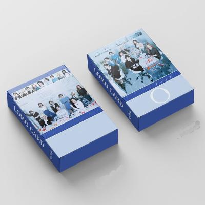 China 2022 Popular South Korean Wholesale Kpop Group 55pcs/box Magazine Photo Card Twice Lomo Card for sale