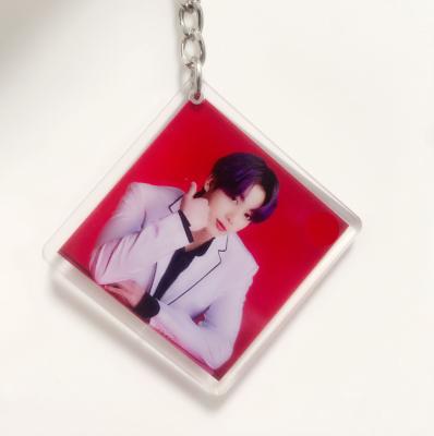 China Wholesale Plastic Kpop Idol Bangtan Boys Butter Star Poster Photo Acrylic Key Chain for sale