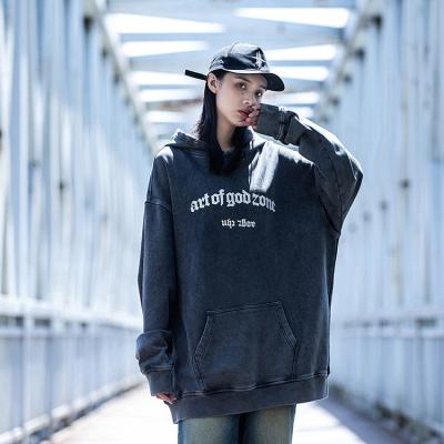 China 2023 Custom Streetwear Womens Style Fashion Vintage Breathable Unisex Hoodies For Ladies for sale