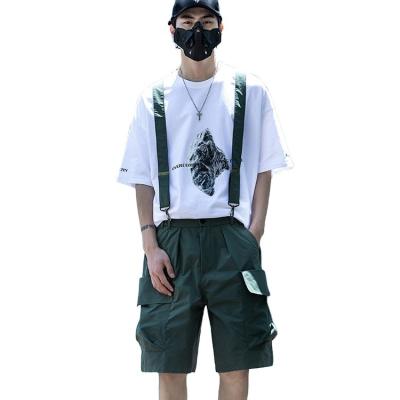 China Fashion Breathable Hot Selling Streetwear Men's Casual 100% Polyester Cargo Shorts With Pocket for sale