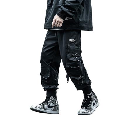 China Wholesale Multiple Pockets Drawstring 100% Polyester De Hombre Men'S Breathable Cargo Pants for sale