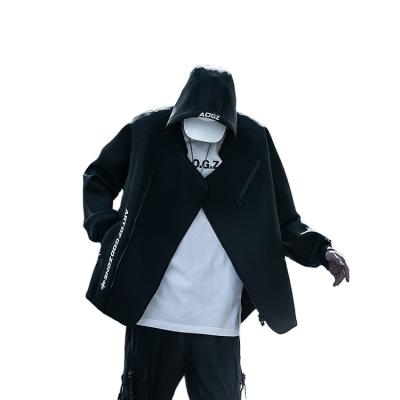 China Wholesale Zipper Hooded Oversized Anorak Jacket Men's Breathable Cargo Coats for sale