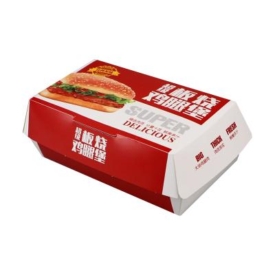 China White Brown Bakery Disposable Paper Disposable Box Disposable Paper Sandwich Box Rectangle Food Grade Packaging Take Out Boxes for sale