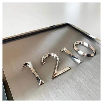 China 3D Advertising 3D LED Waterproof Free Standing Emitting Letter Light Large Luminous Numbers Like Large Metal Decoration for sale