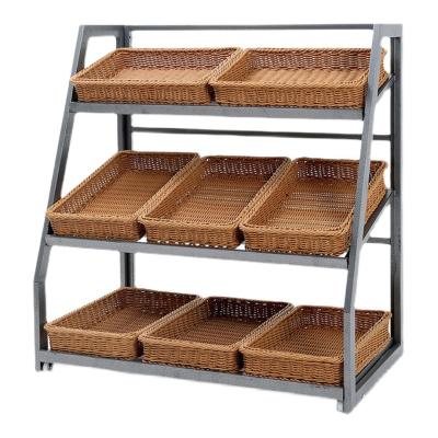 China Single-Sided Supermarket Shelf Mid-to-High-End Multifunctional Supermarket Shelf Retail Display Gondola Shelving For Store for sale