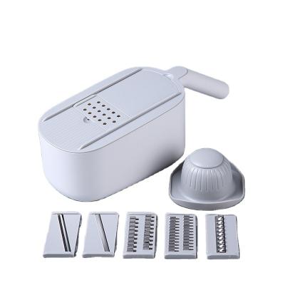 China Sustainable Good Selling Wholesale Safe Hand Guard Good Kitchen Helper Multifunctional Vegetable Cutter for sale