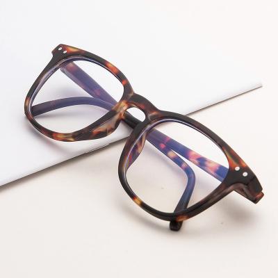 China For Good Sales Square Frame Glasses Anti Reading Glasses Square Frame Popularity Fashion Lovely Blue Ray Glasses For Boys And Girls for sale