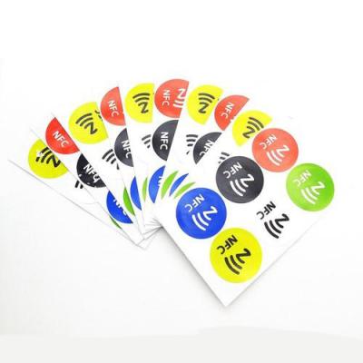 China Waterproof / Customized Size Logo Printing Waterproof RFID NFC Tag Customized by LJYZN for sale