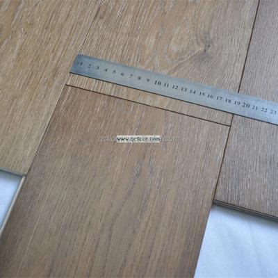 China Indoor Wide Smoked Flooring Cheap Parquet Oak Plank Wood Flooring Price for sale