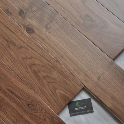 China Modern Most Popular Wood Flooring American Walnut Flooring Solid Hardwood Floors for sale