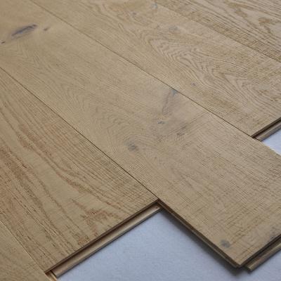 China Cheap Modern 3 Ply Roof-Thick-Fog Color Parquet Click Engineered Wood Floors for sale