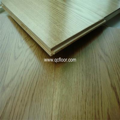 China Indoor russian oak parkett engineered white oak wood flooring for sale