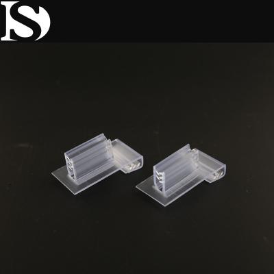 China Durable High Quality Clear Shelf Talker Clips Acrylic Shelf Brackets Tag For Shelves for sale