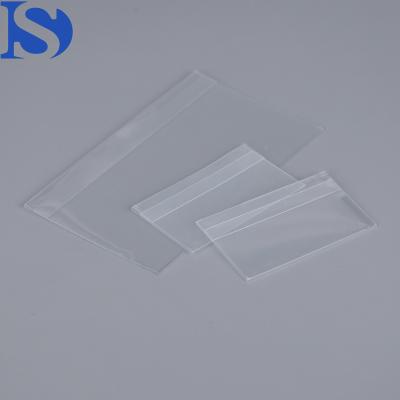 China High Quality Clear Retail Display Strip PVC Plastic Pouch Customized PVC Plastic Pouches For Promotion for sale