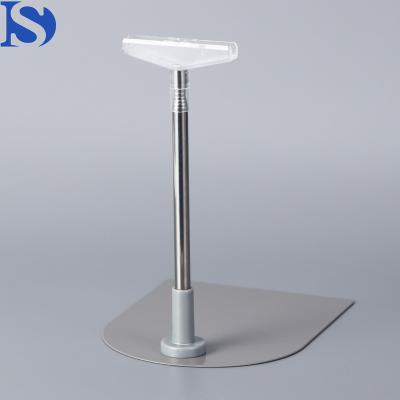 China Shopping Mall Standing Label Price Display Snap Desk Frame for sale