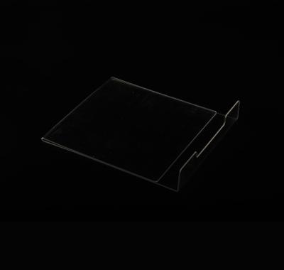 China Clear Custom Size L Shape Transparent Pop Acrylic Durable Hot Selling Display Stand For Promotion for sale