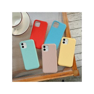 China Fashion Solid Color Durable Shockproof Silicone Phone Case For iPhone 12/13 Case GWT030 for sale