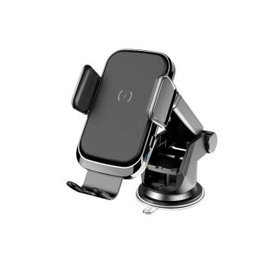 China Hot Selling Magnetic Charging Car Charger Charging Auto Clamping Wireless Charger for sale