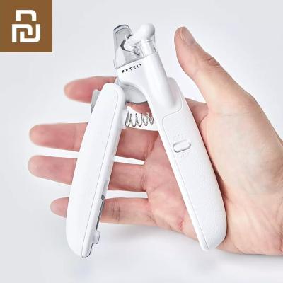 China Stocked Professional Cat Nail Toe Claw Clippers Scissors LED Light Nail Trimmer Pet Nail Clipper Scissors Dog From Xiaomi Youpin for sale