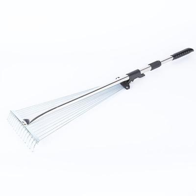 China INNO Upgraded Light Weight Garden Hand Leaf Rake Hand Rake Tools Garden Leaf Grabber for sale