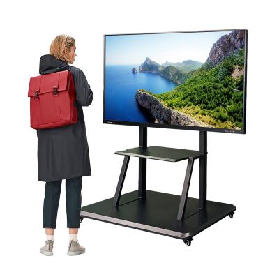 China 75 Inch Indoor LCD Interactive Whiteboard For Conference TV Touch Screen Panel Finger Touch 4K HD Digital Multi Interactive Board for sale