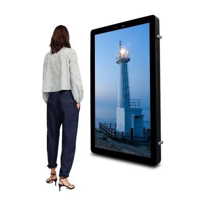 China 49 Inch Outdoor Wall Mounted Commercial TFT Touch Screen LCD Digital Poster Video Waterproof Advertising Player/Text/PPT for sale