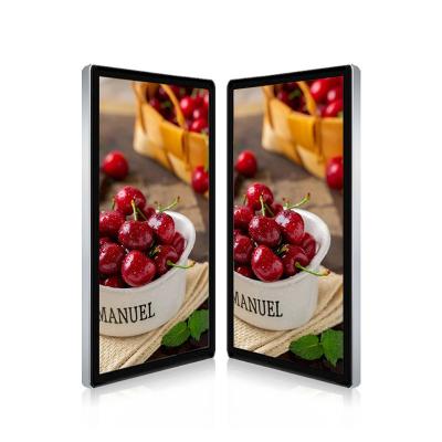 China 32 inch frosted border indoor ultra-thin lcd display for advertising wifi lcd advertising display lcd advertising display screen for sale