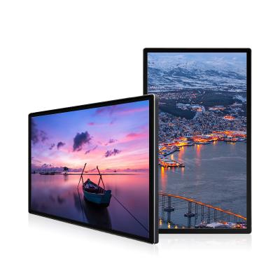 China 49 Inch Wall Mounted Lcd Display Indoor Advertising Screen Advertising Display Hd Controller Lcd Mall Advertising Player for sale