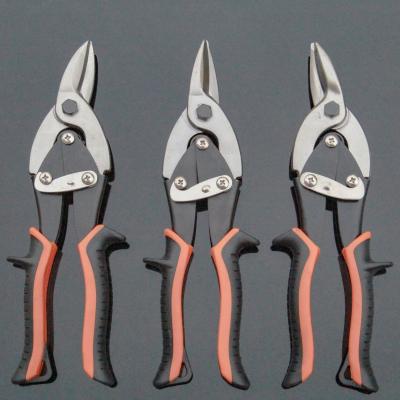 China Universal Aviation Tin Snip Metal Scissors from Holsen Tin Snips Chrome Vanadium Cutting Sheet for sale