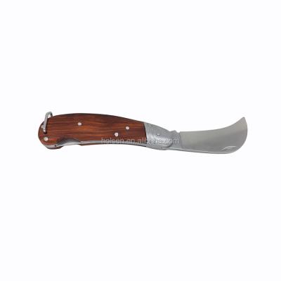 China Slide HOLSEN Professional Open Garden Stainless Steel Knife Stainless Steel Graft Knife for sale