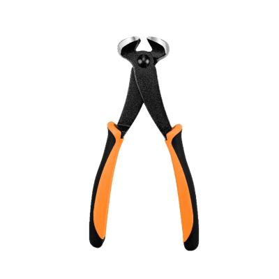 China HOLSEN Cutter Forged CRV End Cutter Pliers High Quality Heavy Duty Wire Cutting Plier Lathe Pliers for sale