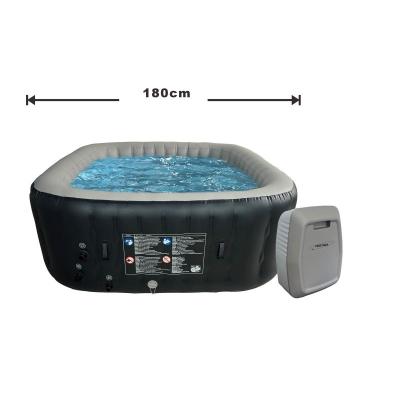 China New Factory Direct Sale Modes Wave Mesh PVC Pump 2 Half Portable Inflatable Hot Tub (Nylon) Creative Inflatable Hydro Spa Jets for sale