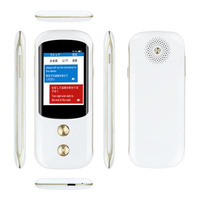 China 2.4 Inch Touchscreen Handheld Voice Translator Android OS Support 80 Languages for sale