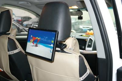 China 10.1 Inch Taxi Advertising Screens Android Car Headrest LCD Monitor For Advertising for sale