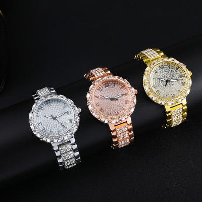 China Fashionable Day / Date Iced Out Bling Watches For Men's Jewelry for sale