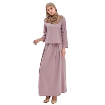 China Cheap Casual Plus Size Polyethersulfone Muslim Abaya Women Dress Factory Abaya Floral Long Dress Muslim Islamic Clothing for sale