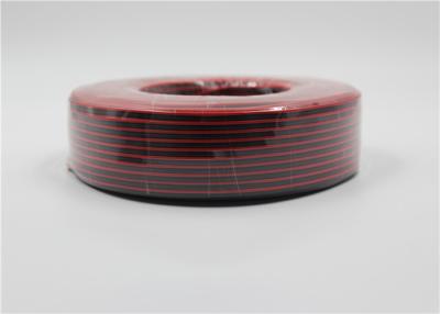 China cable negro y rojo del cable de altavoz de cobre 2x4.0mm2 para los Presidentes en venta