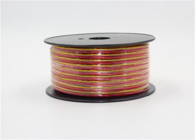 China 50m 80m Transparent Audio Speaker Cable 18 AWG Tinned Copper Cable for sale