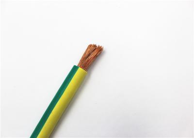 China Single Core Ultra Flex Welding Cable Stranded Copper Conductor Yellow Green for sale