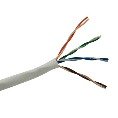 China Customized Cat6 Ethernet Cable PVC Jacket Lan Network Cable CE RoHS for sale