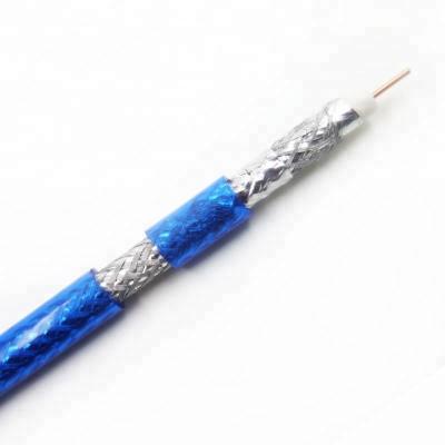 China CE coaxial ROHS ISO del cable aéreo RG 59 del cable TV de la cámara de seguridad en venta