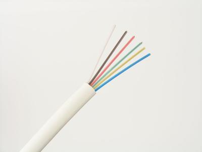 China Kupfernes PVC-Kabel-mehradriges Telefonkabel 2 Paare 3 Paare für Telekommunikations-Sprachsystem zu verkaufen